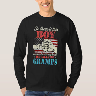 Camiseta Então Há Um Garoto Que Meio Que Roubou Meu Coração