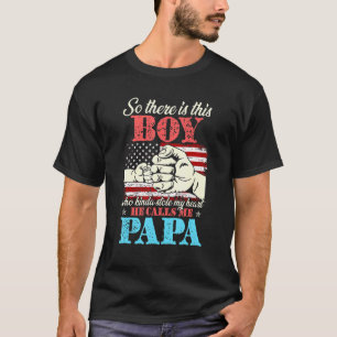 Camiseta Então Há Um Garoto Que Meio Que Roubou Meu Coração