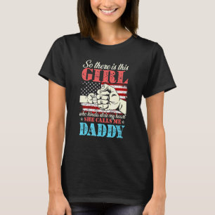 Camiseta Então Há Uma Garota Que Meio Que Roubou Meu Coraçã