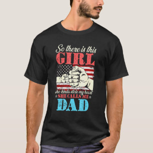Camiseta Então Há Uma Garota Que Meio Que Roubou Meu Coraçã