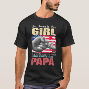 Camiseta Então Há Uma Garota Que Meio Que Roubou Meu Coraçã