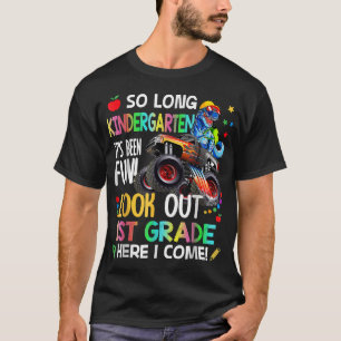 Camiseta Então, Jardim De Infância Longo Olhe Para A Série 