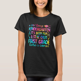 Camiseta Então, Jardim De Infância Longo Olhe Para A Série 