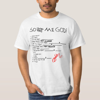 Camiseta Então Me Ajude Deus! Música