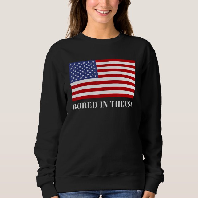 Camiseta Entediado Nos EUA (Frente)