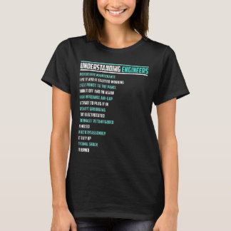 Camiseta Entendendo a diversão mecânica em engenharia sarcá
