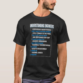 Camiseta Entendendo a diversão mecânica em engenharia sarcá