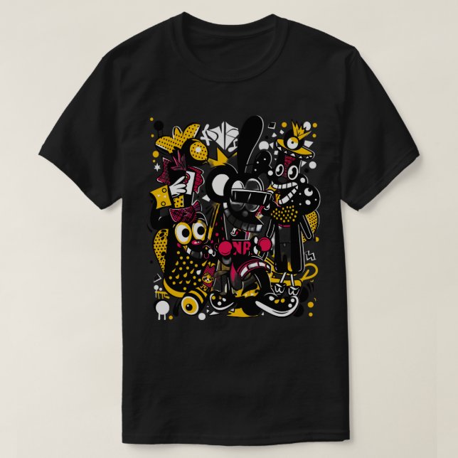 Camiseta Entendendo o Tema de Divisão de Banana (Frente do Design)