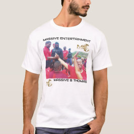 Camiseta ENTENDIMENTO MASSIVO. Camisa-T básica de ruas