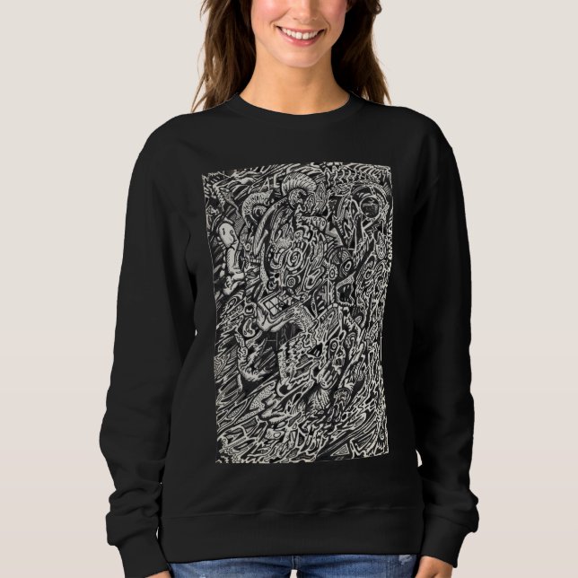 Camiseta Enter, The Microdot Man  Sweatshirt (Frente)