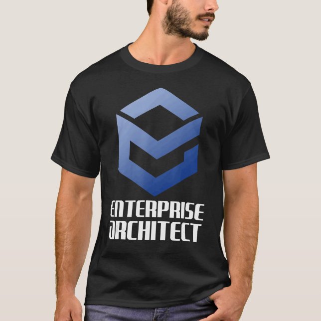 Camiseta Enterprise Architect Data Digital Science Network (Frente)