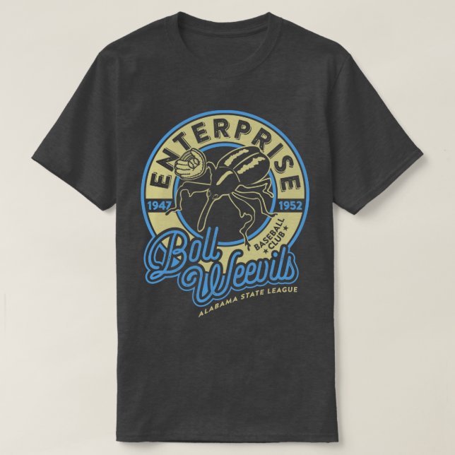Camiseta Enterprise Boll Weevils (Frente do Design)