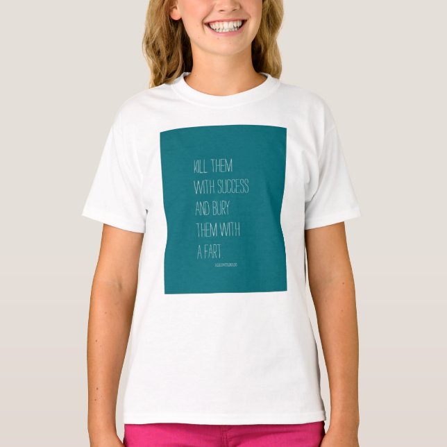 Camiseta Enterrá-los Com Um Pé (Frente)