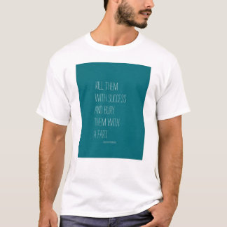 Camiseta Enterre-os Com Um Peido