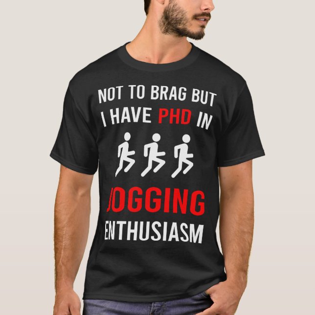 Camiseta Enthusiasm Jogging Jog Jogger (Frente)