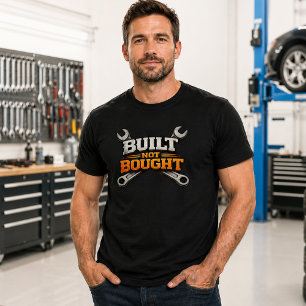 Camiseta Enthusiast Garage Mecânico Feito Não Co