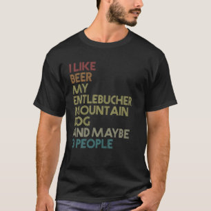 Camiseta Entlebucher Mountain Dog Proprietário da Cerveja 