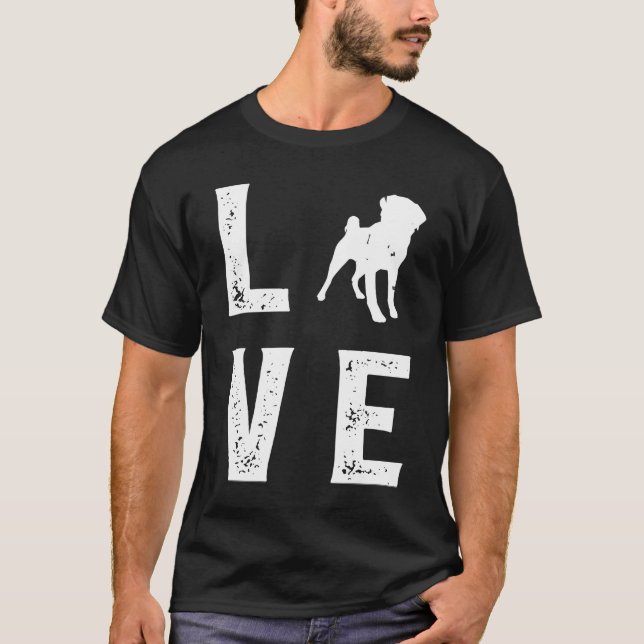 Camiseta Entlebucher Sennenhund Love  1 (Frente)