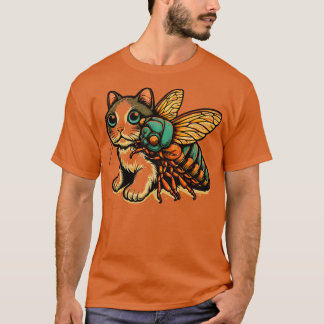 Camiseta Entomologia Cicada Lover Cicada Fest 2024 Broods X