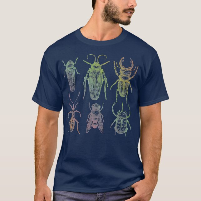 Camiseta Entomologia Insetos Identificação de Insetos Ciênc (Frente)