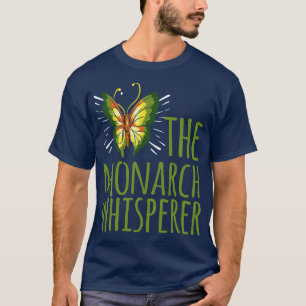 Camiseta Entomologista de Sussurro de Borboleta Monarca