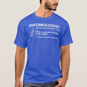 Camiseta Entomologista Definição Entomologia Entomológic