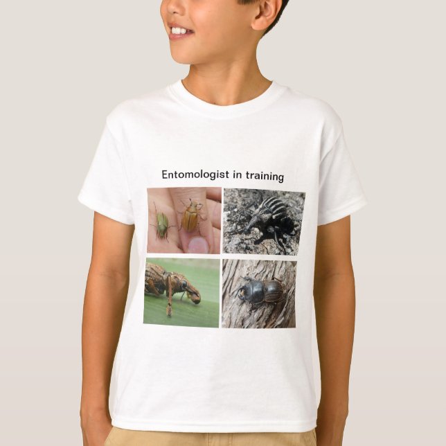 Camiseta Entomologista em treinamento (Frente)