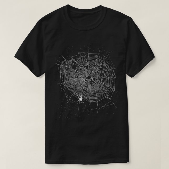 Camiseta Entomologista Gift Idea Cobweb Spider (Frente do Design)