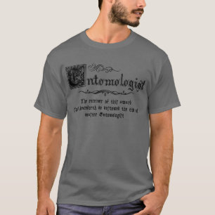 Camiseta Entomologista Mestre Medieval