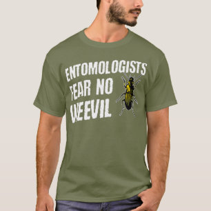 Camiseta Entomólogos Não Temem Nenhum Inseto Engraçado D