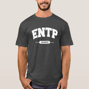 Camiseta ENTP - Estilo Universitário