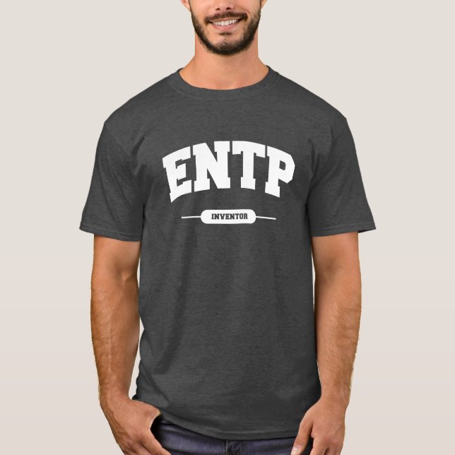 Camiseta ENTP - Estilo Universitário (Frente)