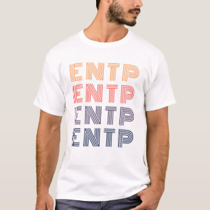 Camiseta ENTP MBTI - Personalidade bater - Myers-Briggs