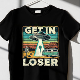 Camiseta "Entra em perdedor."