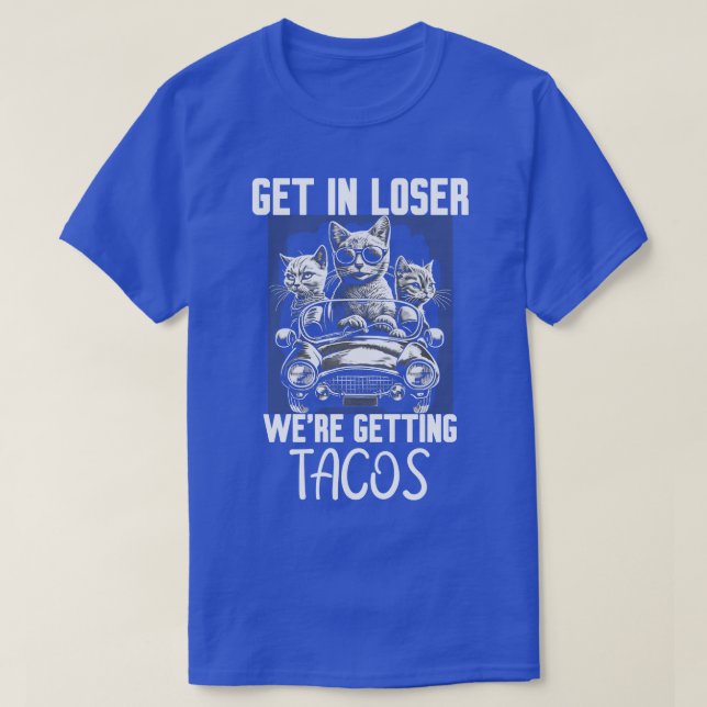 Camiseta Entra Em Perdedor, Pegava Tacos (Frente do Design)