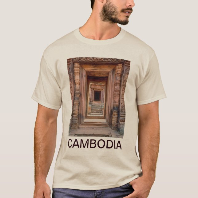 Camiseta Entrada de Angkor Wat, Camboja (Frente)