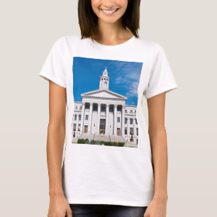 Camiseta Entrada do Edifício da Cidade e do Condado de Denv