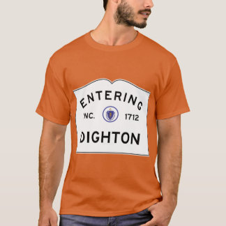 Camiseta Entrando em Dighton Massachusetts Commonwealth de
