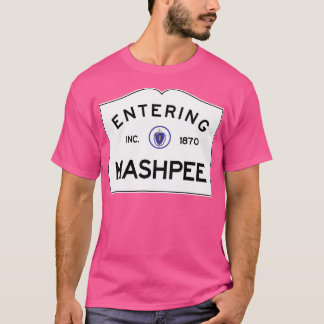 Camiseta Entrando em Mashpee Massachusetts - Commonwealth O