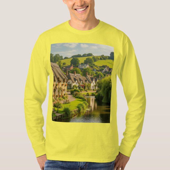 Camiseta Entrando em uma vila de conto de fadas ✨ (Frente)