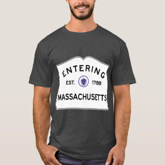 Camiseta Entrando na Comunidade Massachusetts de Massachuse