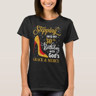 Camiseta Entrando na minha aniversário de 30 anos com a gra