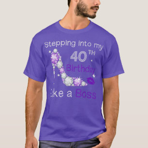 Camiseta Entrando Na Minha aniversário de 40 anos Como Um C