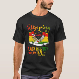 Camiseta Entrando no Mês da História Afro-Americana