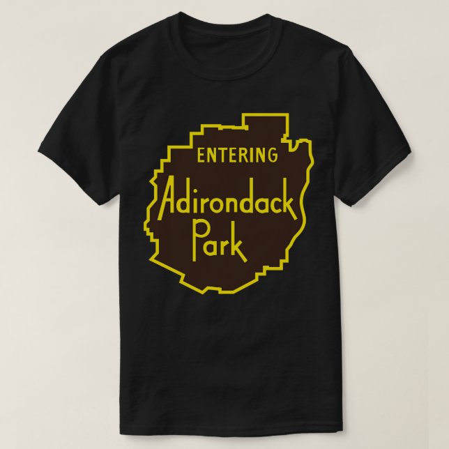 Camiseta Entrando no Sinal do Parque Adirondack (Frente do Design)