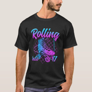 Camiseta Entrando nos 11 anos Vamos Rolando Estou Fazendo 1