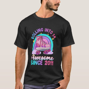 Camiseta Entrando nos 14 Incríveis 14 Anos 2011 Patins