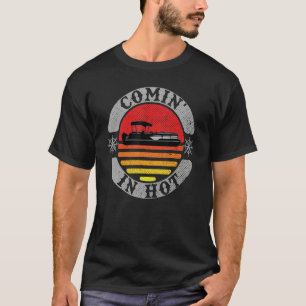 Camiseta Entrando Quente Capitão Do Pontão Vida No Lago Par