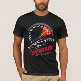 Camiseta “Entrar no Vermelho” (Estilo 2)