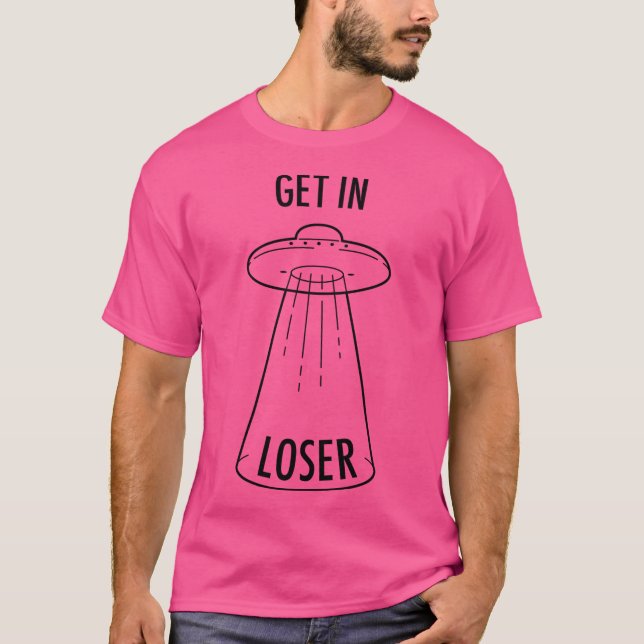 Camiseta Entrar Perdido - Ufo (Frente)